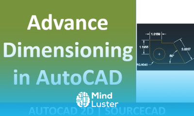 Advance dimensioning in AutoCAD