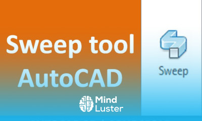 How to use AutoCAD sweep command