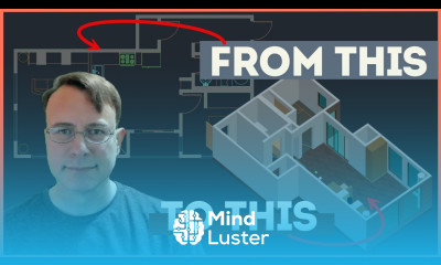 AutoCAD 2D to 3D tutorial for beginners