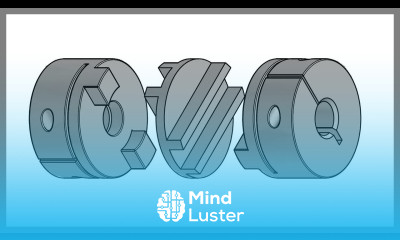 Making Oldham s Coupling in AutoCAD 3D