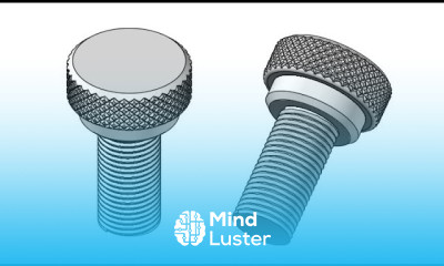 Making a Bolt with threads and diamond knurling