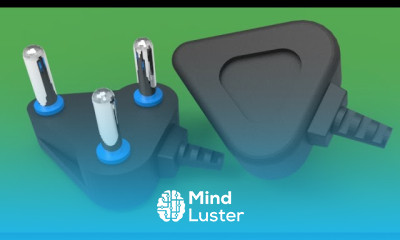 Making 3 Pin A C Plug in AutoCAD 3D