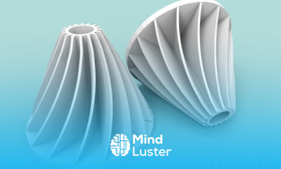 3D modelling impeller in AutoCAD