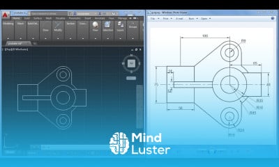 2D Autocad practice drawing