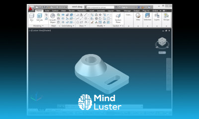 3D Modelling with AutoCAD Model 2
