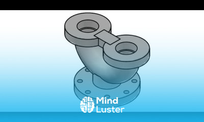 AutoCAD 3D practice drawing Pipe Joint
