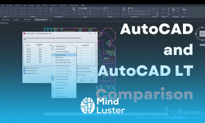 AutoCAD and AutoCAD LT difference Feature comparison