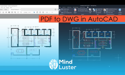 Adding PDF to AutoCAD as DWG file with correct scale