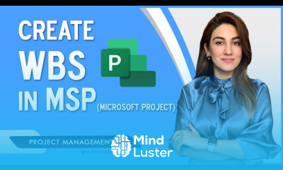 How to Create WBS work break down structure in MSP 2022