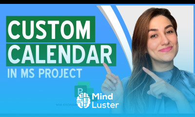 This step by step tutorial teaches how to create a custom calendar in MS Project 