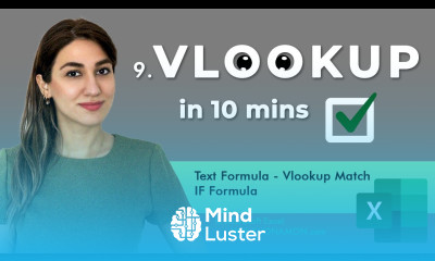 Excel All you need 9 Learn Excel VLOOKUP in 10 minutes Never Forget