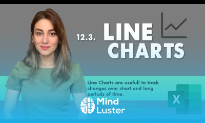 Excel All you need 12 3 How to create Line Graph in Excel