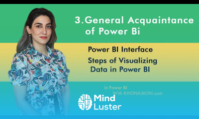 Explore Power BI World 3 General Acquaintance of Power BI