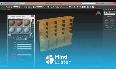 3ds max tutorial for beginners How to create book stand book shelf and book cupboard in 3ds max
