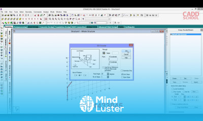 Staad pro tutorial for beginners Circular water tank