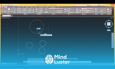 How to use Circle Command in autocad CADD SCHOOL