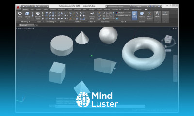 How to create 3D Modelling in autocad CADD SCHOOL