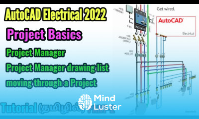 AutoCAD Electrical 2022 Project Manager PART 2 PROJECT CREATE