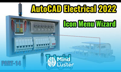 AutoCAD Electrical 2022 icon Menu Wizard PART 14 AutoCAD Electrical in Tamil