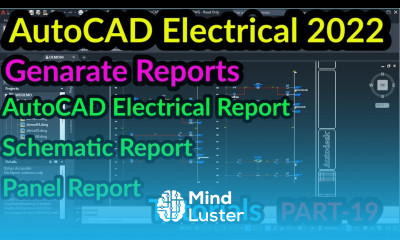 AutoCAD Electrical 2022 Reports PART 19 AutoCAD Electrical in Tamil
