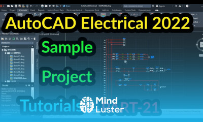 AutoCAD Electrical 2022 Sample project PART 21 AutoCAD Electrical in Tamil