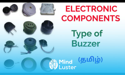 Types of Buzzer buzzer Alarm in tamil