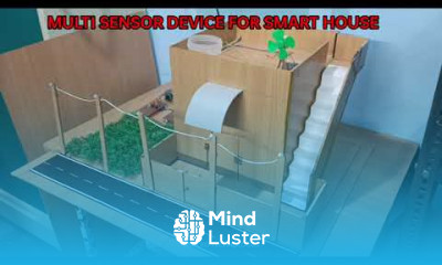 MULTI SENSOR DEVICE FOR SMART HOUSE MINI PROJECT ELECTRONIC PROJECT