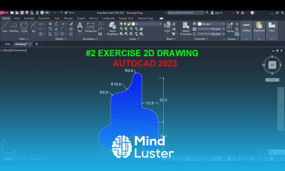AutoCAD 2D exercise 2