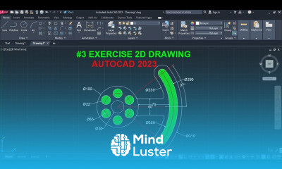 AutoCAD 2D exercise 3