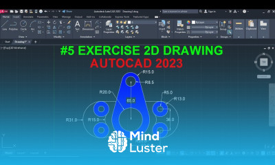 AutoCAD 2D exercise 5