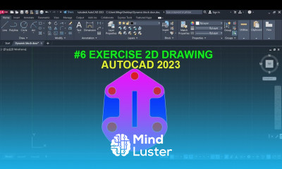 AutoCAD 2D exercise 6
