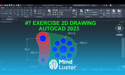 AutoCAD 2D exercise 7