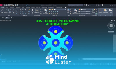 AutoCAD 2D Exercise 15