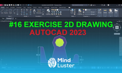 AutoCAD 2D Exercise 16
