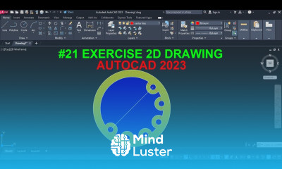 AutoCAD 2D Exercise 21