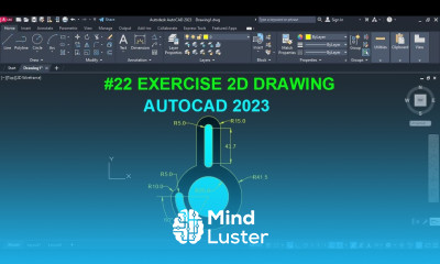 AutoCAD 2D Exercise 22