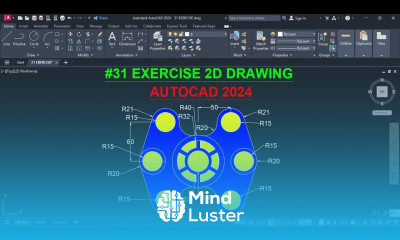AutoCAD 2D Exercise 31