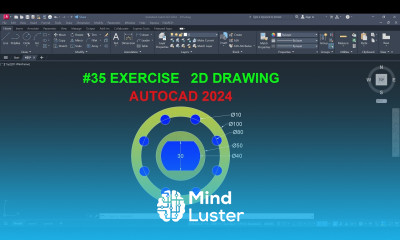 AUTOCAD 2D EXERCISE 35