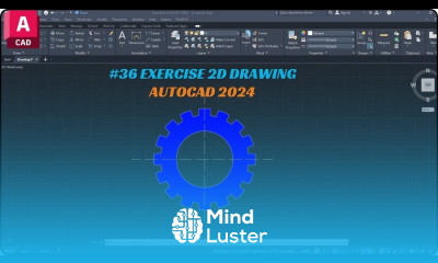 AUTOCAD 2D EXERCISE 36