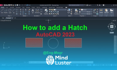 How to add a hatch in AutoCAD 2023