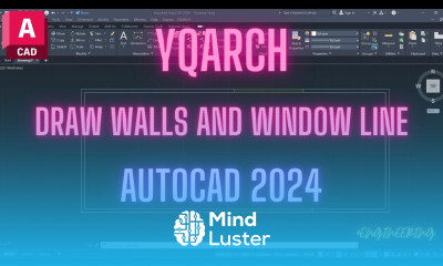 YQArch Draw wall and window line