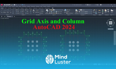 YQArch Grid Axis and Column