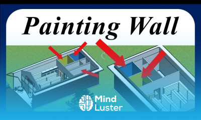 Revit tutorial 2021 Painting wall in Revit