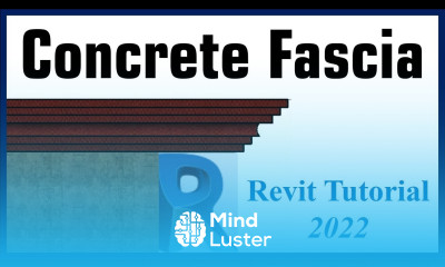 Concrete Fascia in Revit Revit tutorial 2022