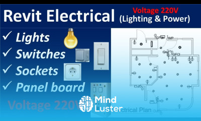 Revit Electrical For Beginner Complete House Project