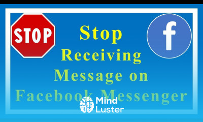 How to stop receiving message on Facebook messenger