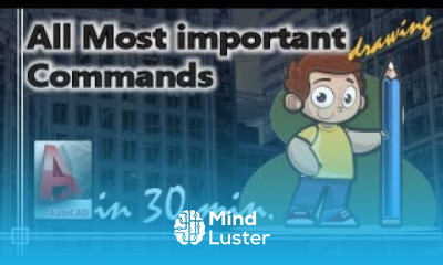 Autocad All Most important Drawing Commands Tutorial for beginners in 30 minutes
