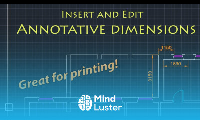 AutoCAD Basics Annotative Dimensions must watch very useful for printing