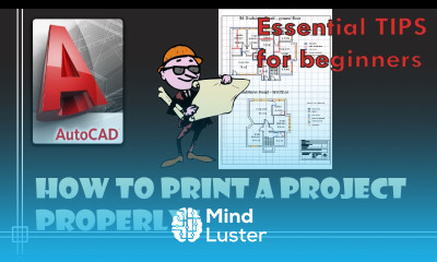 Autocad How to print properly Scale the paper