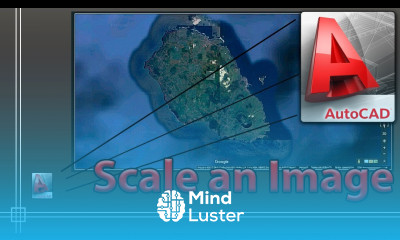 Autocad How to Scale an image to its real size Easy